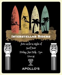 Interstellar Riders Live at Apollo's!