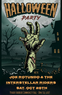 Interstellar Riders Live in Pender Harbour - Hallows Eve Bash!
