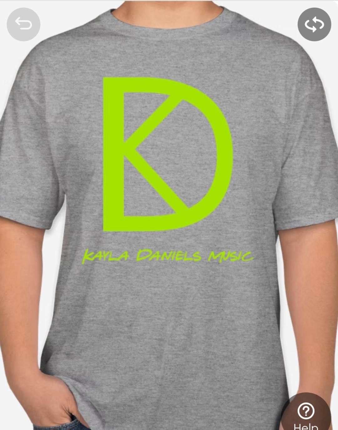 Lime/Grey Logo T-shirt