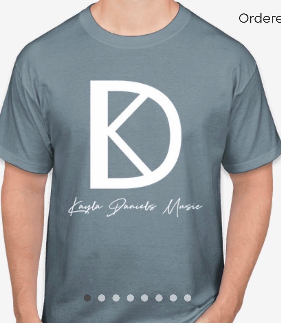 Slate Blue Logo T-shirt