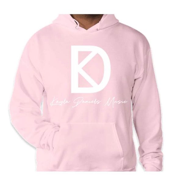 Pink Logo Hoodie