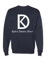 Heather Blue Logo Crewneck