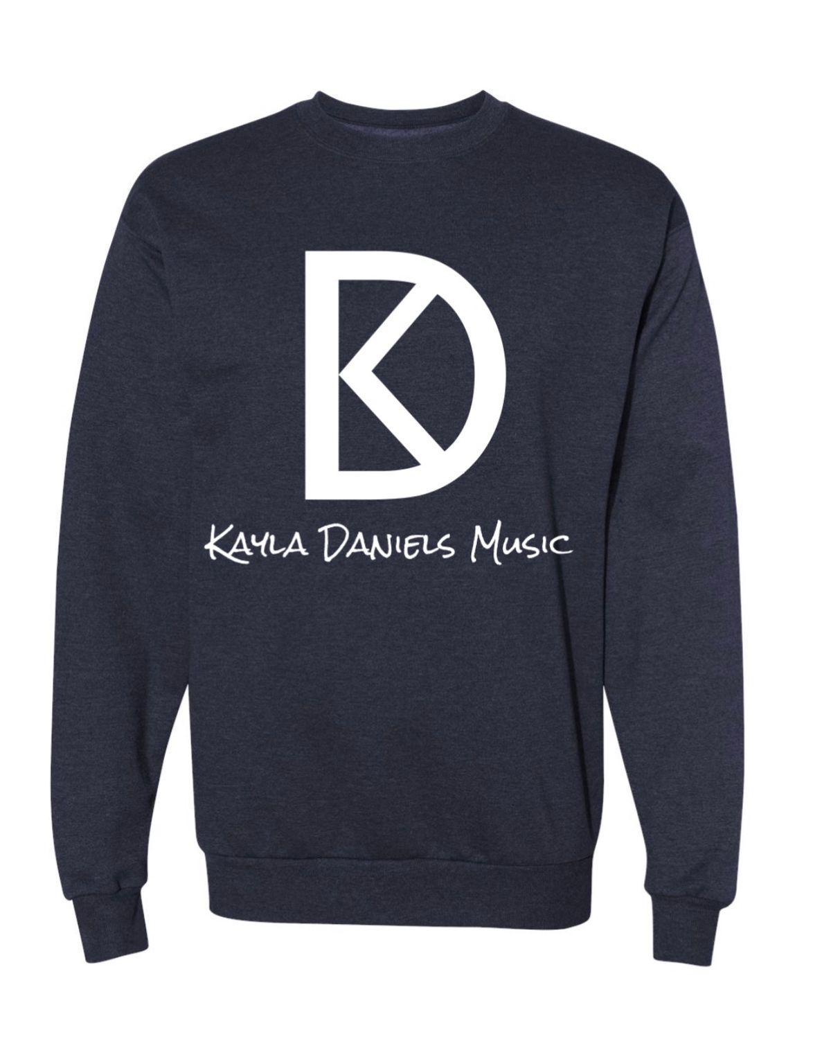 Heather Blue Logo Crewneck