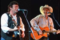 Shake Russell and Michael Hearne at The Harbor Tent Fulton, TX