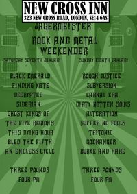 Black Emerald: New Cross Inn Jagermeister Rock & Metal Weekender