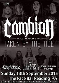 Black Emerald supporting Cambion & Taken by the Tide
