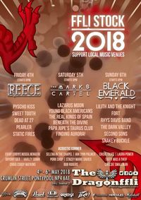 Black Emerald headlining FfliStock 2018 