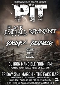 Black Emerald headlining The Pit 