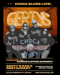 Choca Blues live at Gerty's Bar & Restaurant