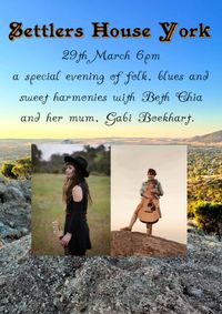 An evening of folk with mother and daughter duo