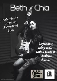 Beth Chia plays Imperial Homestead