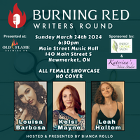 Burning Red Writers Round - All Female Night