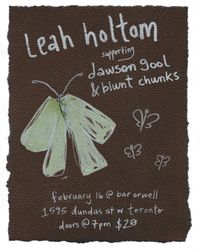 Opening for Dawson Gool