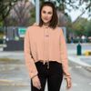 Female Crop Hoodie