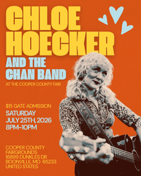 Chloe Hoecker at the Cooper County Fair