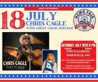 Chloe Hoecker w/ Chris Cagle at the NEMO Fair