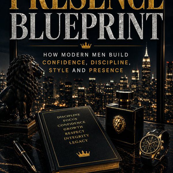 The Presence Blueprint: How Modern Men Build Confidence, Discipline, Style and Presence 