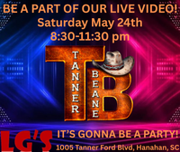Tanner Beane-BE A PART OF OUR LIVE VIDEO-IT'S A PARTY