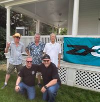 Zx3 band at the 2026 Rowayton Porchfest