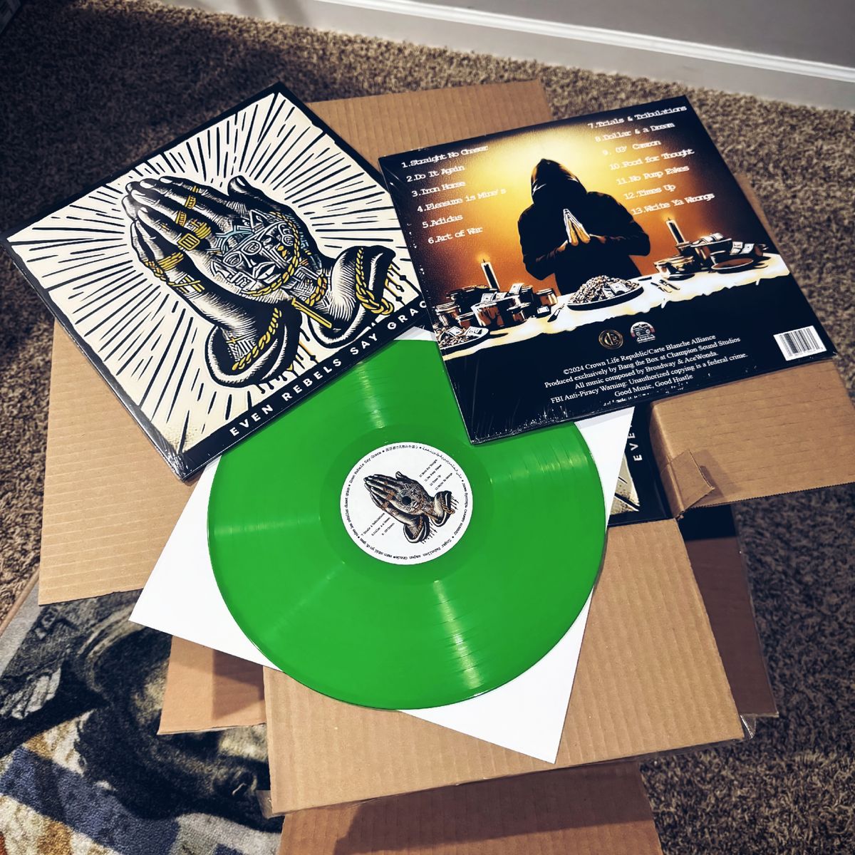 Even Rebels Say Grace | 2023 - Vinyl