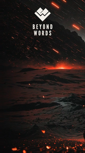 Beyond Words hard rock band meteor storm landscape