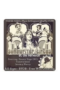 Songwriter Circus at the Harvester