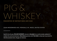 Pig & Whiskey