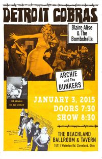 Blaire Alise & The Bombshells w/ The Detroit Cobras