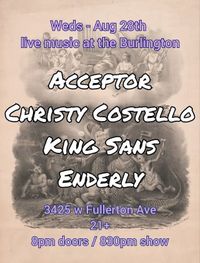 King Sans at The Burlington
