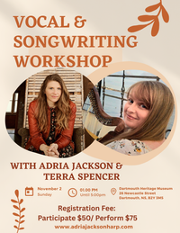 Vocal  & Songwriting Workshop with Terra Spencer & Adria Jackson