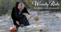 PERTH WORKSHOP: THE MAGICAL VOICE