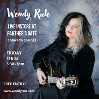 Live Instore at Panthers Gate Metaphysical 
