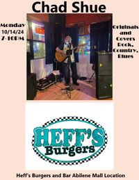 Chad Shue Live at Heff's