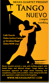 Tango Nuevo with Daniel Rojas and Michael Kluger- 2014 Concert Series (No. 3)