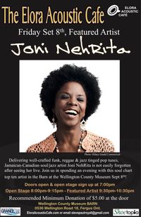Joni NehRita featured @ Elora Acoustic Cafe