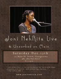 Joni NehRita @ Uncorked On Main