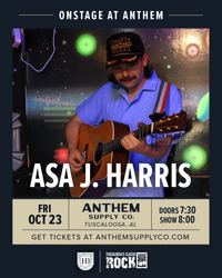 Asa J. Harris Onstage at Anthem Supply Co.