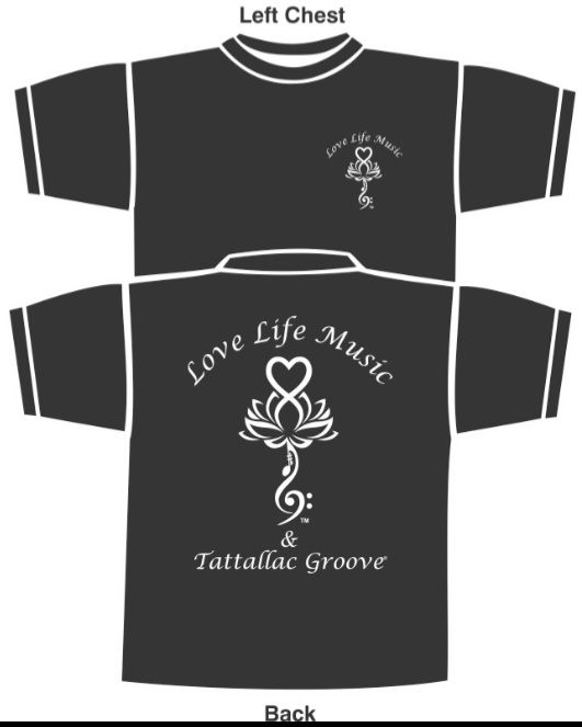 Love Life Music T-shirts
