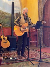 Bernie Sims at Mystic Wines