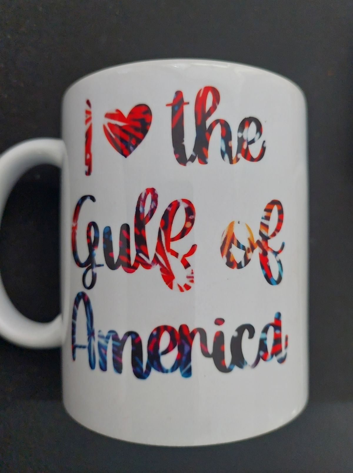 I love the gulf of america mug 