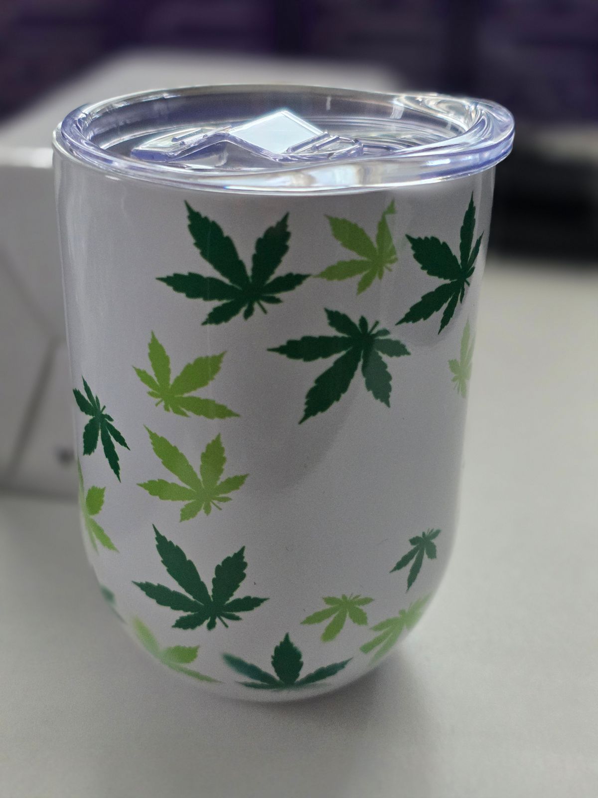 10 oz Stay Green Wine Tumbler 