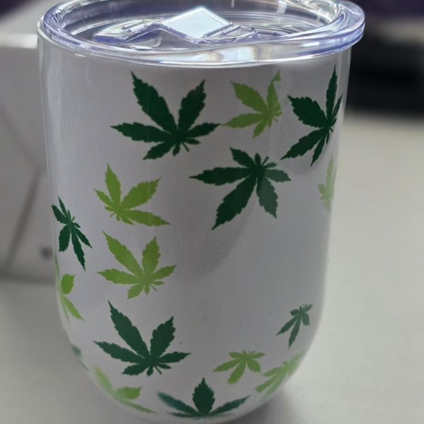 10 oz Stay Green Wine Tumbler 