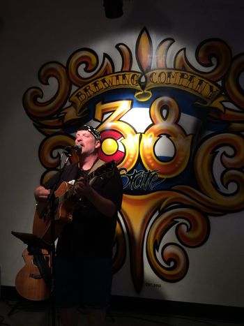 Intense tunes at 38 State Brewery.
