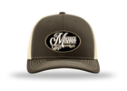 Richardson 112 - Chocolate Chip / Birch Mesh Trucker Cap (Oval Logo) H01