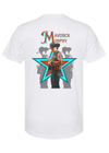 Star & Shadows Design on White T-Shirt, Adult sizes (TS05)