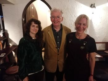 ... Eve Telford and Jimmy Crowley
