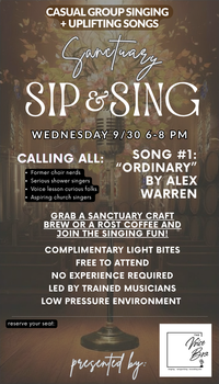 Sanctuary Sip & Sing