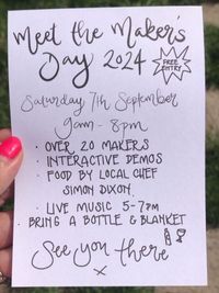 Superstrings trio at The Maker's Barn open day