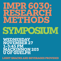 IMPR 6030: Research Methods Symposium