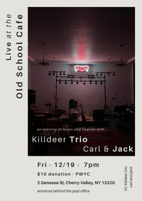 Party at The Old School Cafe w/ Carl & Jack